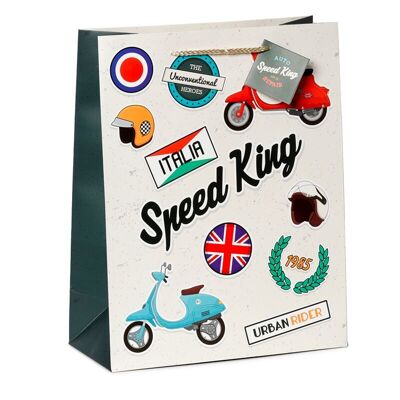Speed King Scooter Gift Bag Large