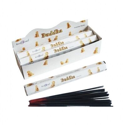 37521 Stamford Premium Hex Incense Sticks - Buddha