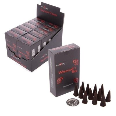 37183 Stamford Black Incense Cones - Werewolfs Bite