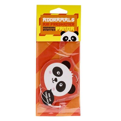 Raspberry Adoramals Panda Air Freshener