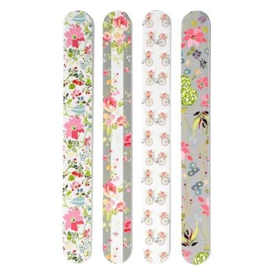 Julie Dodsworth Pink Botanical Nail File