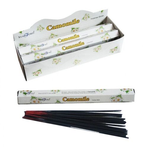 37313 Stamford Premium Hex Incense Sticks Camomile