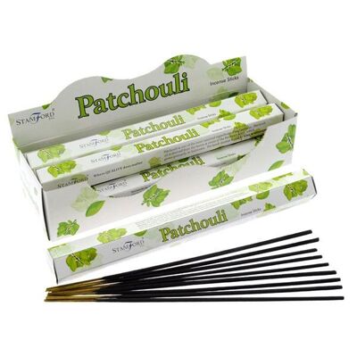 37103 Stamford Premium Hex Incense Sticks Patchouli