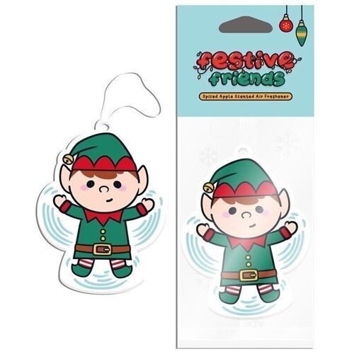 Spiced Apple Festive Friends Christmas Elf Air Freshener