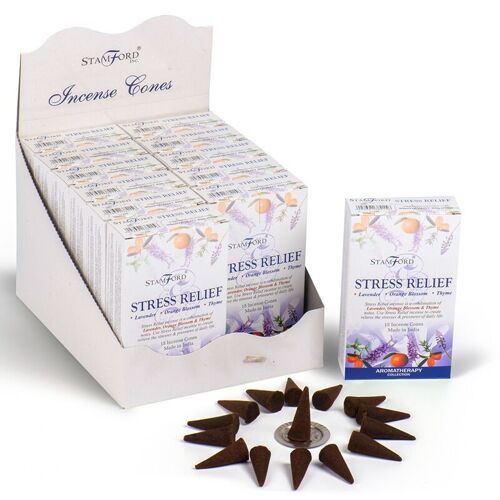 37215 Stamford Incense Cones Stress Relief