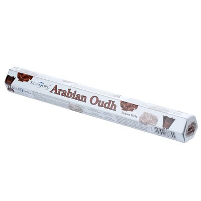 37839 Stamford Premium Hex Incense Sticks Arabian Oudh