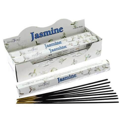 37101 Stamford Premium Hex Incense Sticks Jasmine