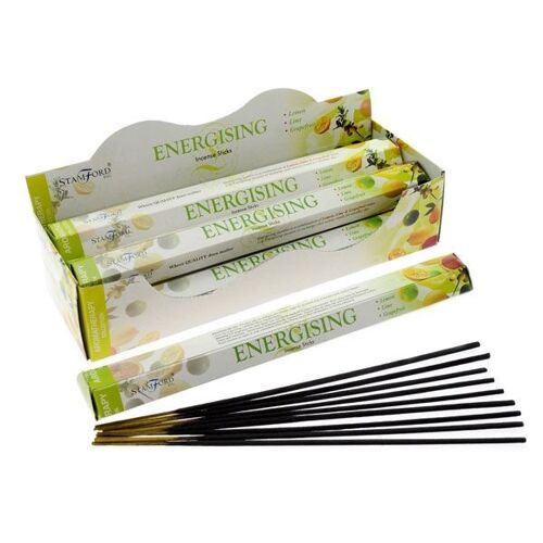37115 Stamford Hex Aromatherapy Incense Sticks Energising