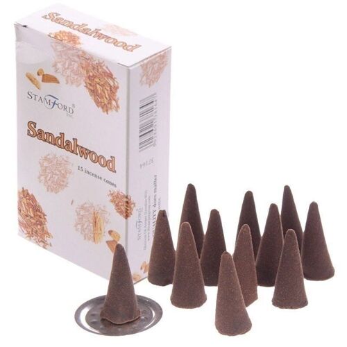 37164 Stamford Incense Cones - Sandalwood