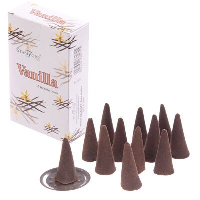 37171 Stamford Incense Cones Vanilla