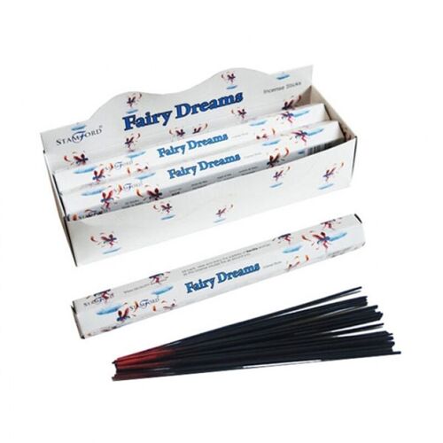 37524 Stamford Premium Hex Incense Sticks Fairy Dreams