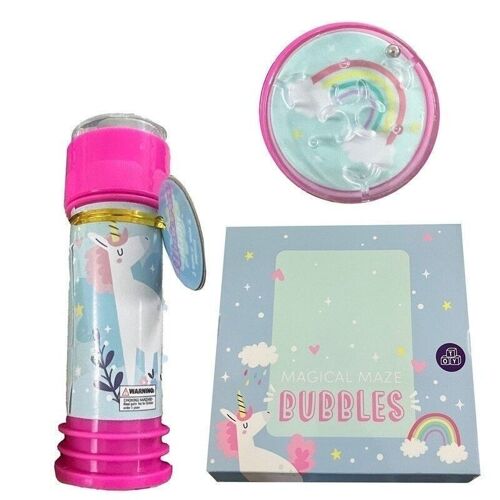 Unicorn Magic Maze Bubbles