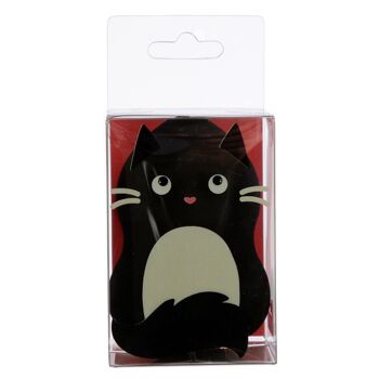 Feline Fine Black Cat Éponge de maquillage Beauty Blender