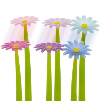 Penna a punta fine per giardini botanici Daisy con cambio colore UV