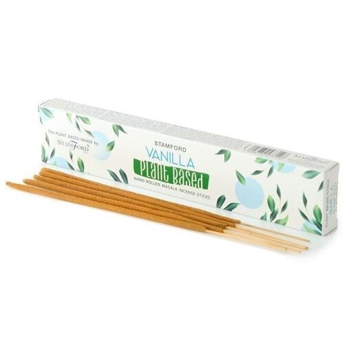 46312 Stamford Premium Plant Based Masala Incense Sticks - Vanilla