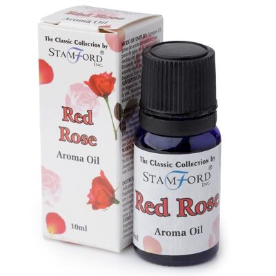 37634 Olio aromatico Stamford Rosa Rossa 10ml