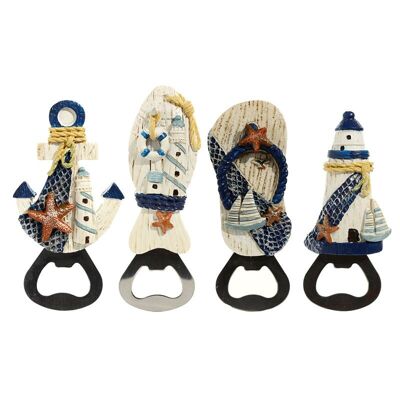 Seaside Souvenir Magnet Bottle Opener