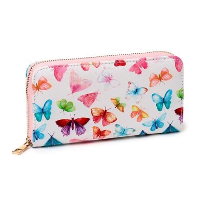 Butterfly House Pick of the Bunch Zip Around Large Wallet Purse
