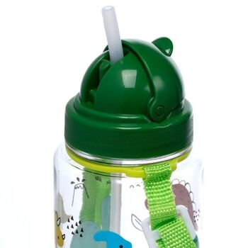 Bouteille d'eau incassable pour enfants de 450 ml Dinosauria Jr 2