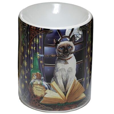 Lisa Parker Ceramic Hocus Pocus Cat Oil Burner