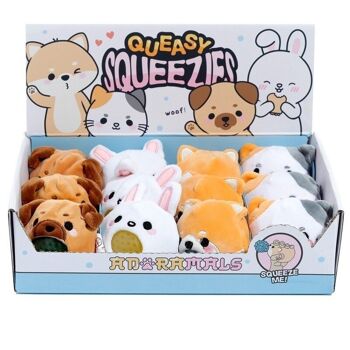 Queasy Squeezies Adoramals Animaux en peluche Squeezy Toy 2