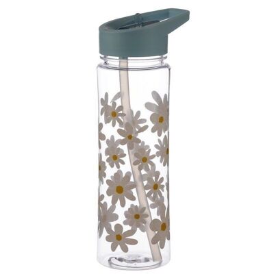 Reusable 550ml Water Bottle with Flip Straw - Oopsie Daisy Pick of the Bunch