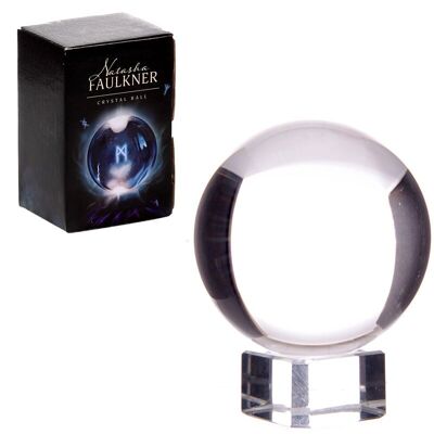 Crystal Ball with Glass Stand & Gift Box 5cm