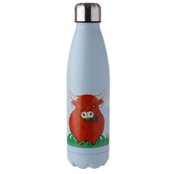 Bouteille de boissons chaudes et froides Highland Coo Cow 500 ml