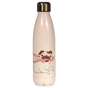 Bouteille de boissons chaudes et froides Mopps Pug 500 ml