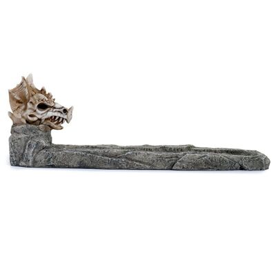 Shadows of Darkness Dragon Skull Ashcatcher Incense Stick Burner