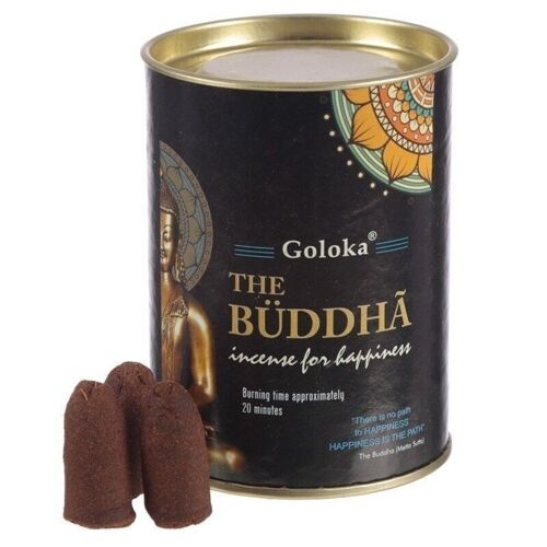Coni Incenso Goloka Backflow - Il Buddha di Goloka 