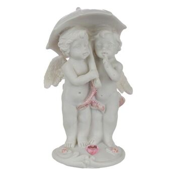 Figurine de chérubin Peace of Heaven marchant sous la pluie 4