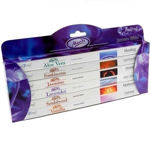 37148 Stamford Incense Sticks 6 Pack Gift Set - Moods