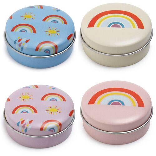 Somewhere Rainbow Lip Balm in a Tin