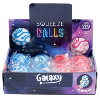 Balle anti-stress Squeezy Marble Planet 2