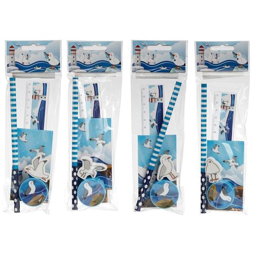 Seagull 5 Piece Stationery Set