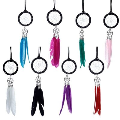 Mini Feather Dreamcatcher with Charm