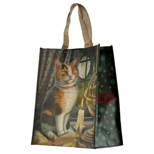 Lisa Parker Adventure Awaits Cat Reusable Shopping Bag