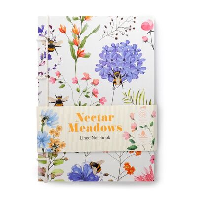 Nectar Meadows A5-Notizbuch aus Steinpapier