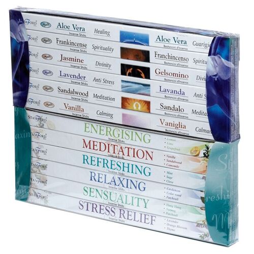 37381 Stamford Incense Sticks Gift Sets Twin Pack Moods & Aromatherapy