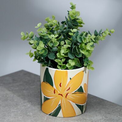 Florens Hesperantha vaso per piante da interno in ceramica grande