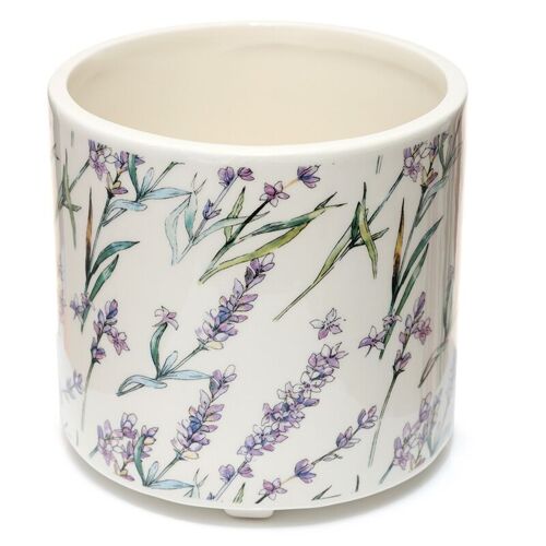 Pick of the Bunch Lavender Ceramic Indoor Plant Pot Large