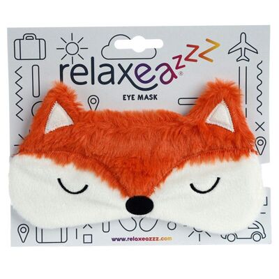Relaxeazzz Plüsch-Fuchs-Augenmaske