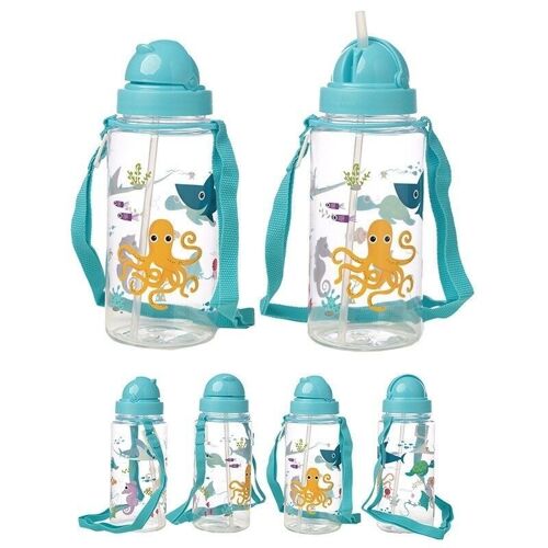 450ml Children\'s Water Bottle Splosh Sealife