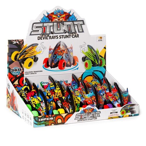 Graffiti Stunt Car Action Toy