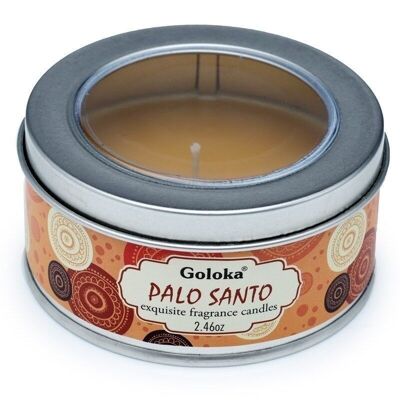 Goloka Palo Santo Wax Candle Tin