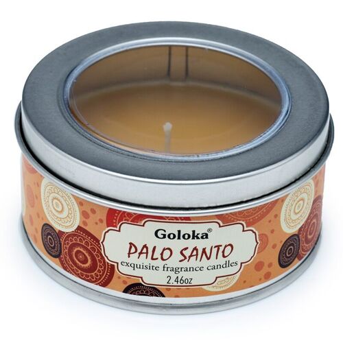 Goloka Palo Santo Wax Candle Tin