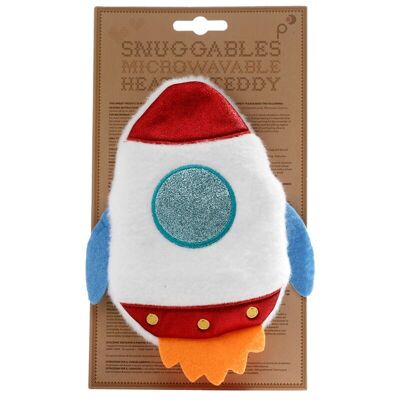 Space Cadet Microwavable Rocket Peluche Lavanda Heat Pack