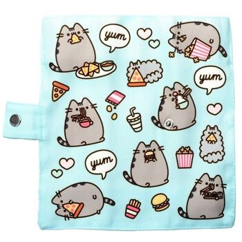 Ensemble de 6 couverts en bambou 100 % naturel Pusheen the Cat Foodie 4