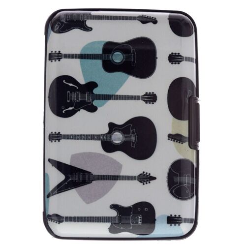 Headstock Guitar RFID Protection Card Case